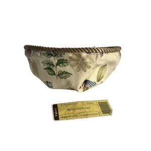 VTG Longaberger Business Card Basket Liner – Botanical Fields Floral #2355635